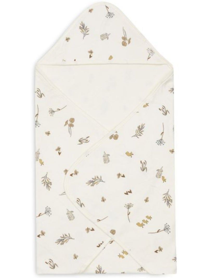 Cape de bain Riverside en coton Jollein Blanc - Kiabi