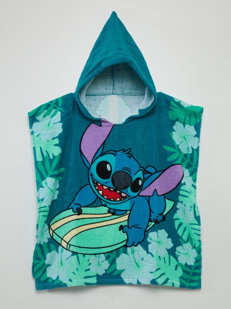 Cape de bain 'Stitch' de 'Disney' bleu - Kiabi