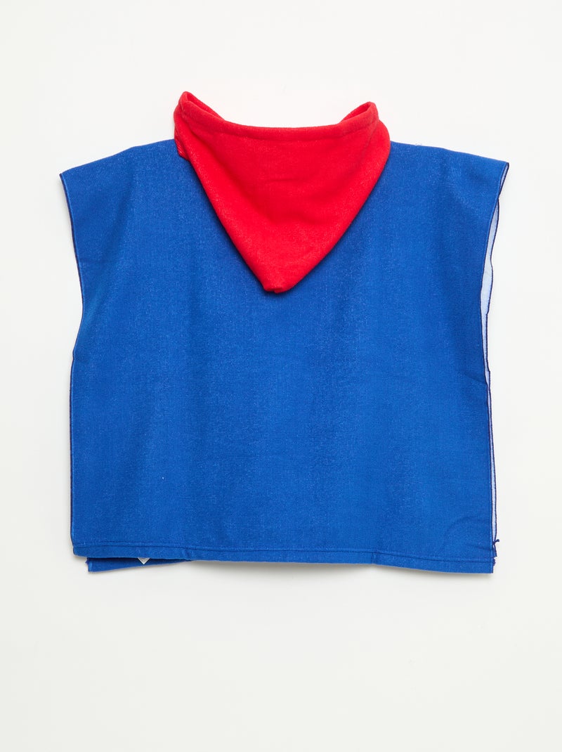 Cape de bain 'Sun city' 'Avengers' 'Marvel' BLEU - Kiabi