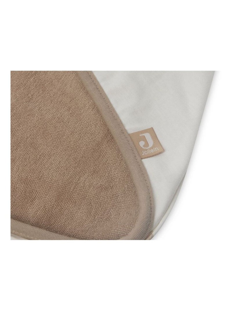 Cape de bain Teddy Bear GOTS en coton bio Jollein Marron - Kiabi