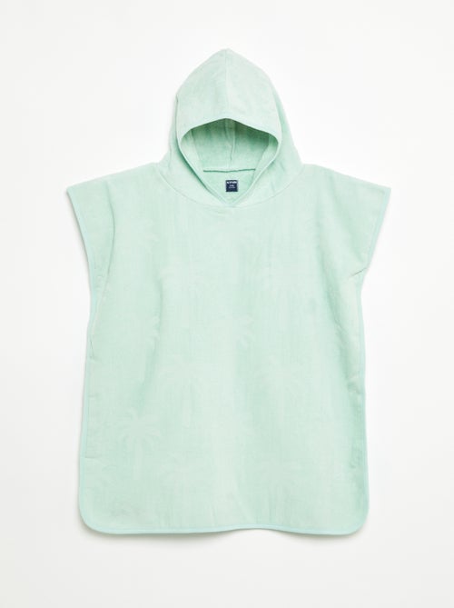 Cape de bain unie avec capuche - Kiabi Cape de bain unie avec capuche - Kiabi