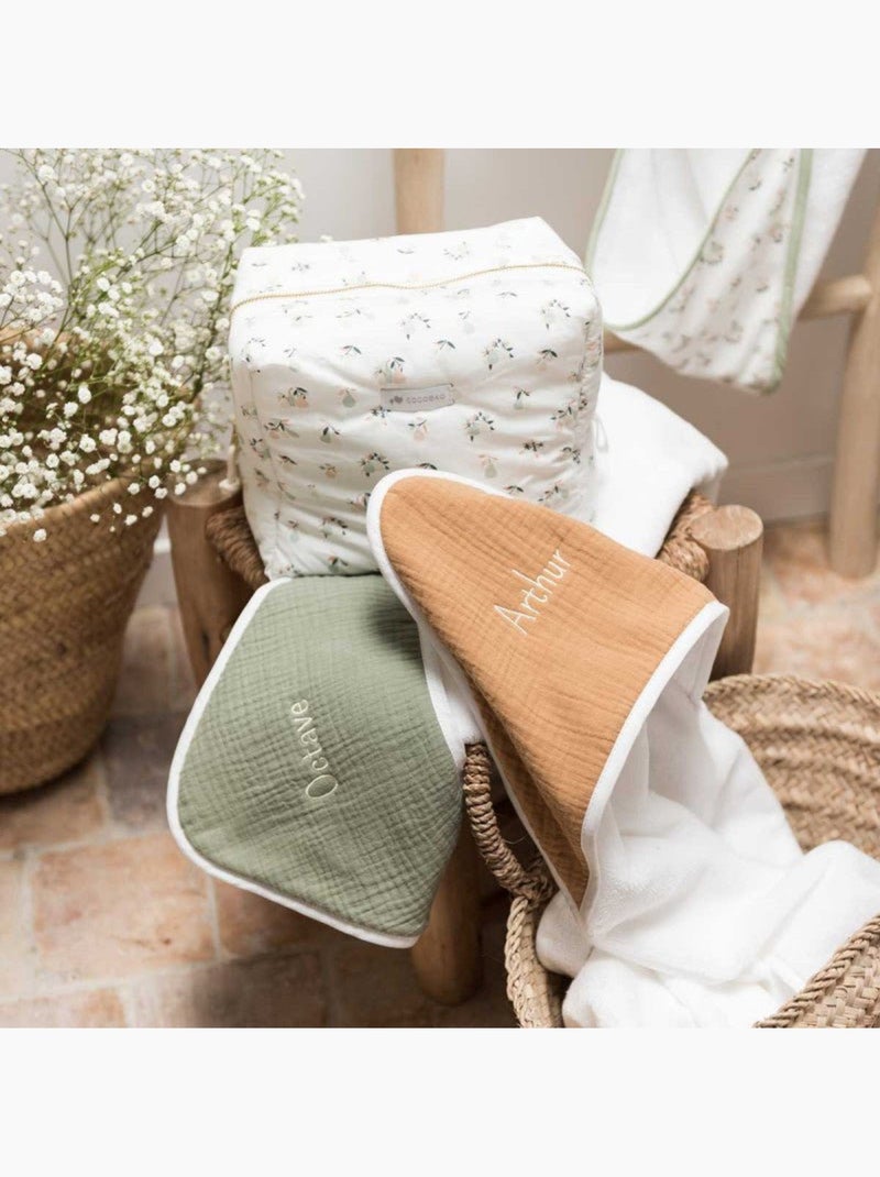 Cape de bain VERT SAUGE Vert kaki - Kiabi