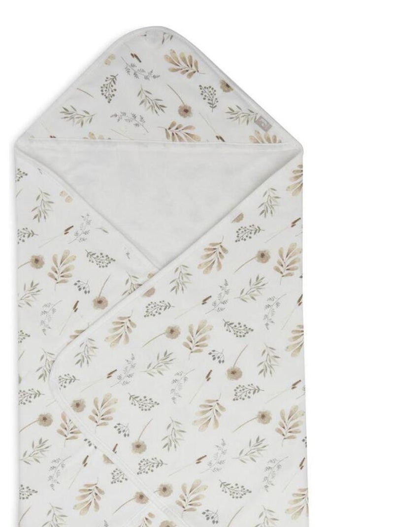 Cape de bain Wild Flowers (75 x 75 cm) Beige - Kiabi