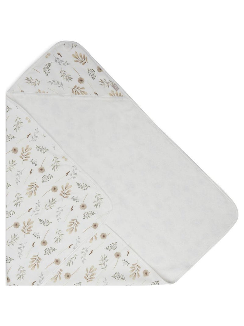 Cape de bain Wild Flowers (75 x 75 cm) Beige - Kiabi