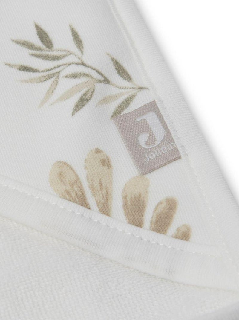 Cape de bain Wild Flowers (75 x 75 cm) Beige - Kiabi
