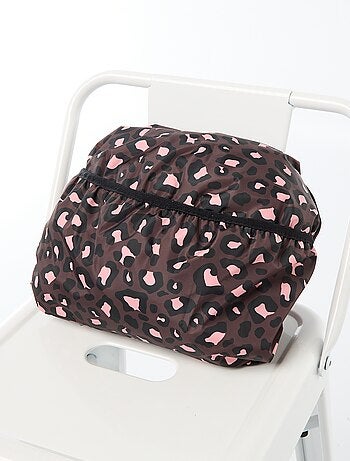 Cape de pluie déperlante avec capuche avec astuce pliage sur elle-même