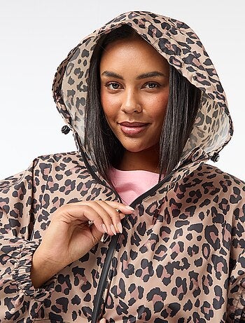 Cape de pluie déperlante avec capuche