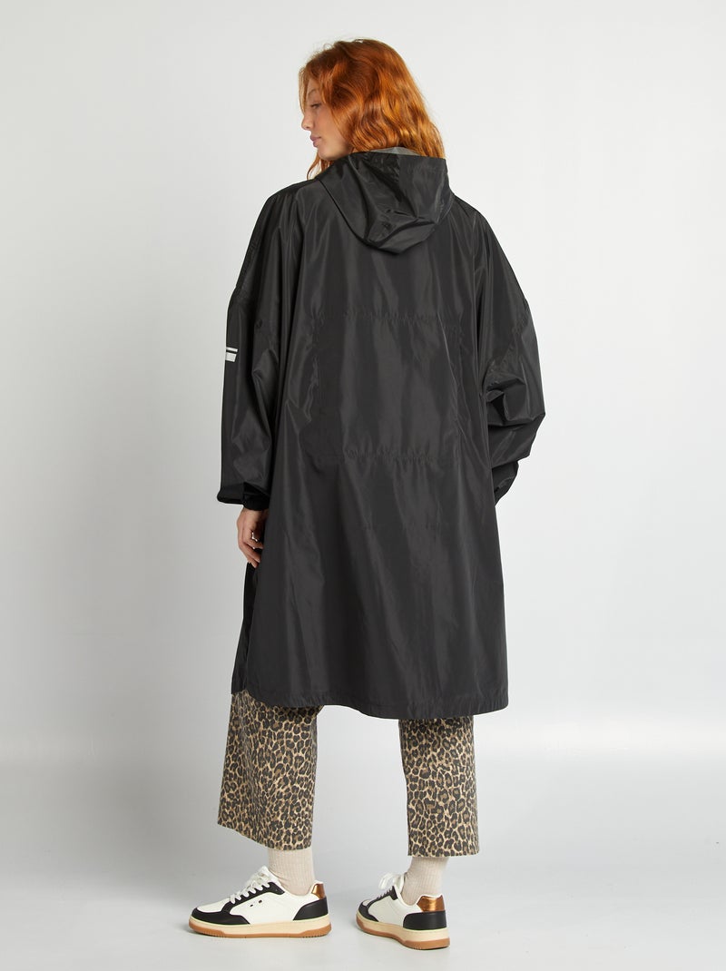 Cape de pluie noir - Kiabi