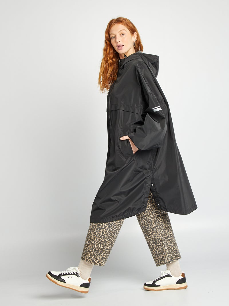 Cape de pluie noir - Kiabi