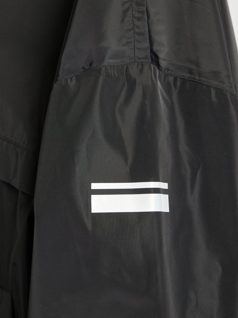 Cape de pluie noir - Kiabi