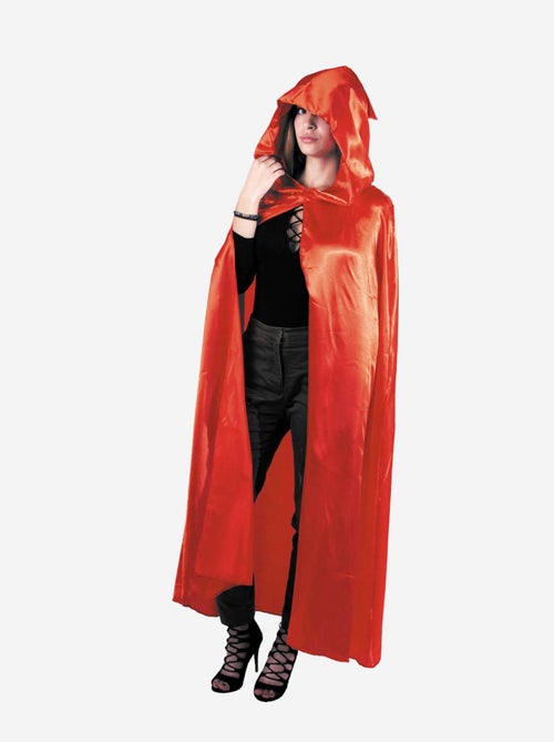 Cape effet satin 'Chaperon rouge' - Kiabi