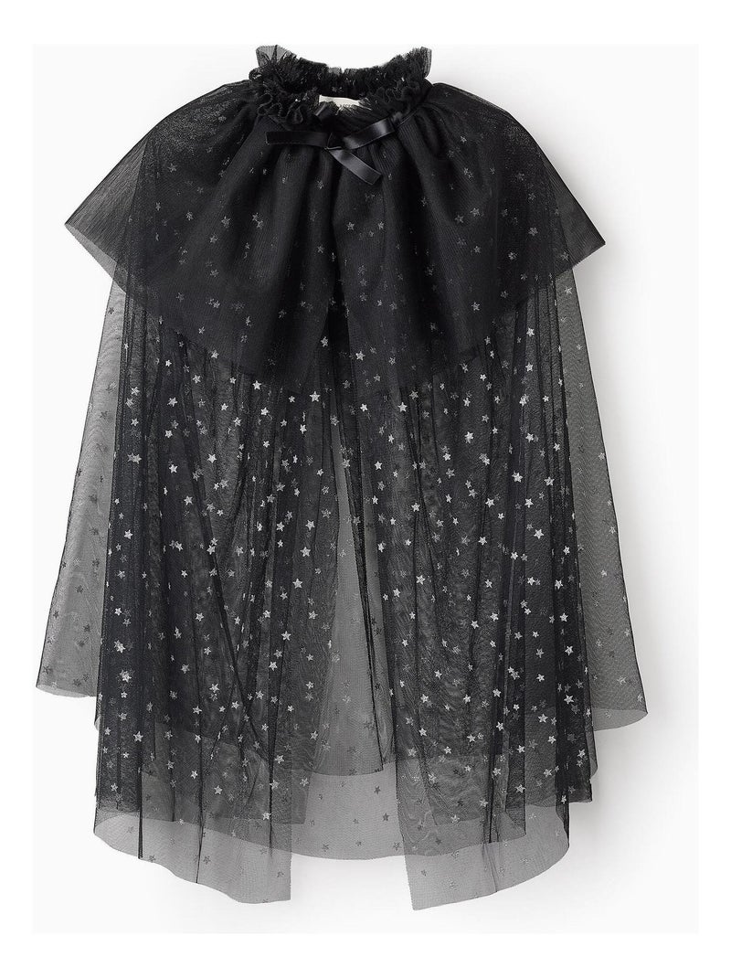 Cape en tulle, avec des paillettes HALLOWEEN N/A - Kiabi