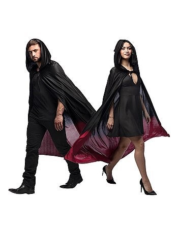 Cape Fade noir/rouge -170cm