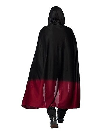 Cape Fade noir/rouge -170cm