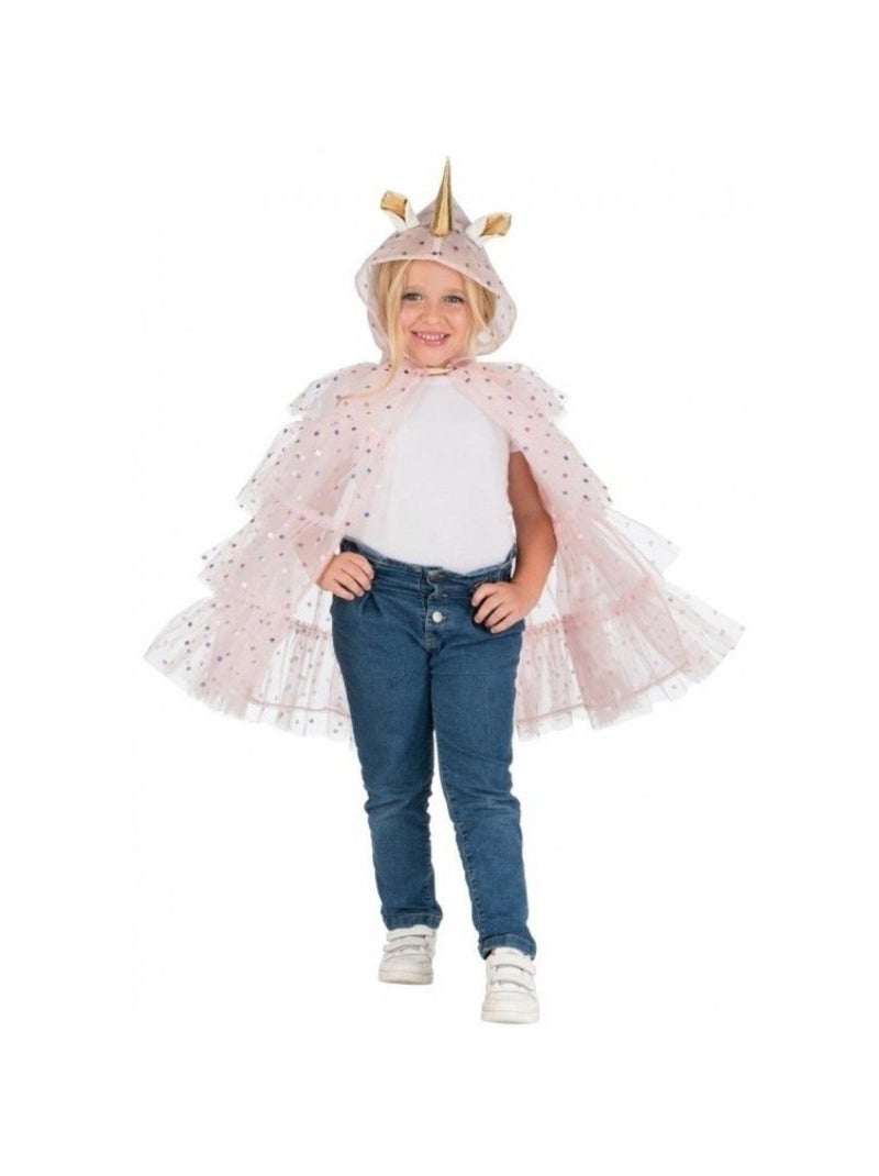 Cape Fée Licorne 62 cm Rose - Kiabi