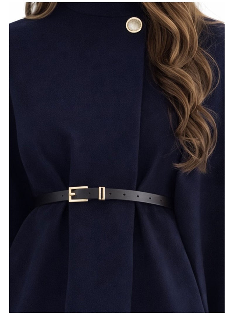 Cape poncho kebello Bleu marine - Kiabi
