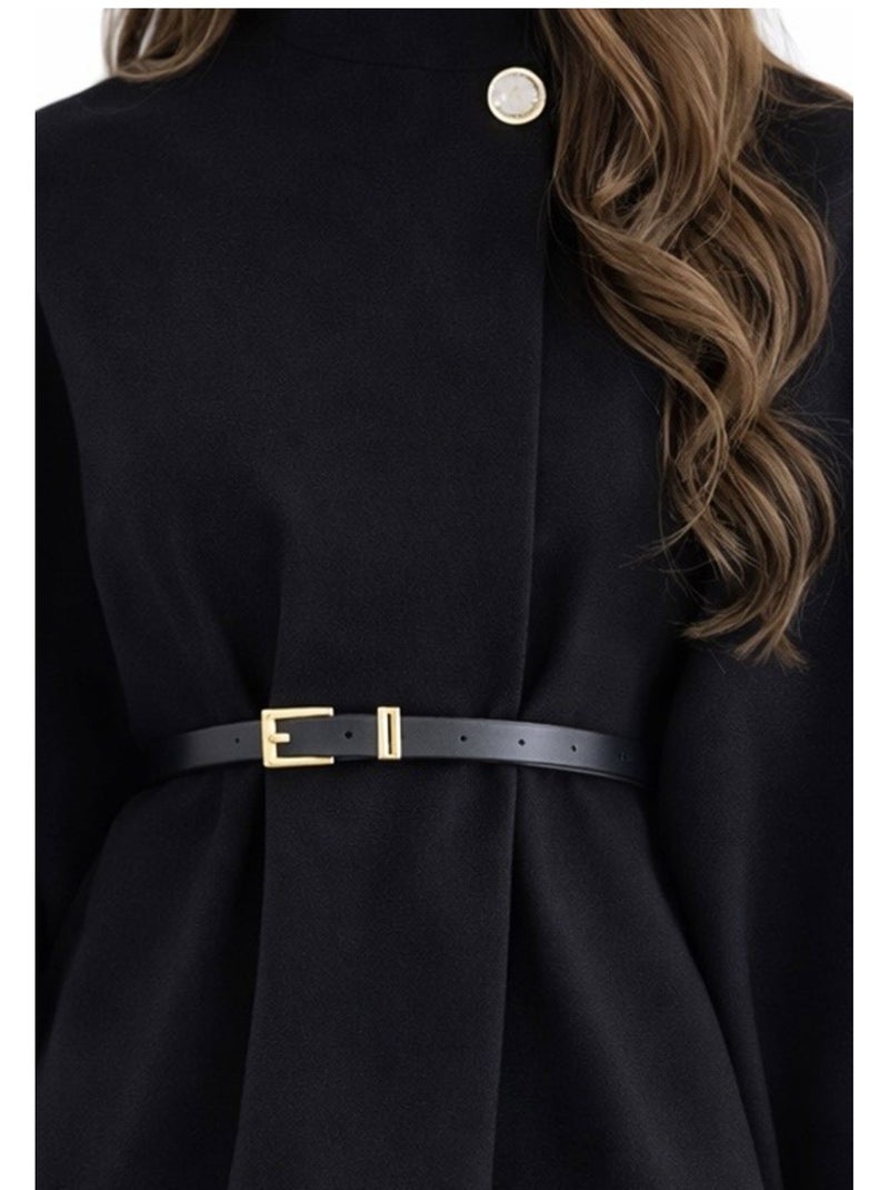 Cape Poncho Kebello Noir Noir - Kiabi