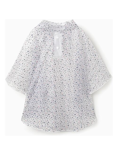 Cape poncho pluie floral, automatique DAISY - Kiabi