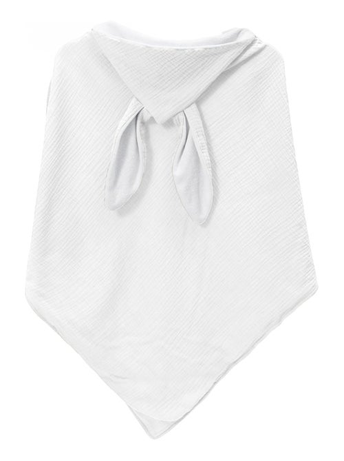 Cape, sortie de bain pour bébé intérieur 100 % coton - 100 x 100 cm - Lapin - Monsieur Bébé - Kiabi