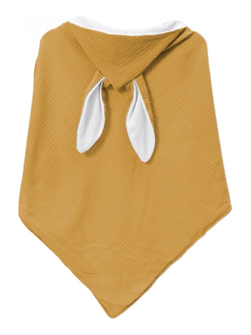 Cape, sortie de bain pour bébé intérieur 100 % coton - 100 x 100 cm - Lapin - Monsieur Bébé - Kiabi Cape, sortie de bain pour bébé intérieur 100 % coton - 100 x 100 cm - Lapin - Monsieur Bébé - Kiabi