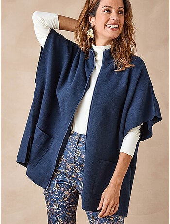 Cape zippée en maille milano - DAXON