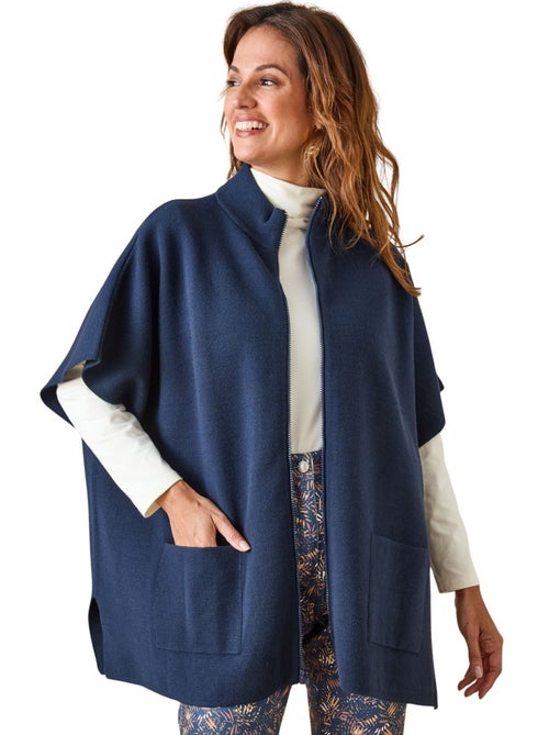 Cape zippée en maille milano - DAXON - Kiabi