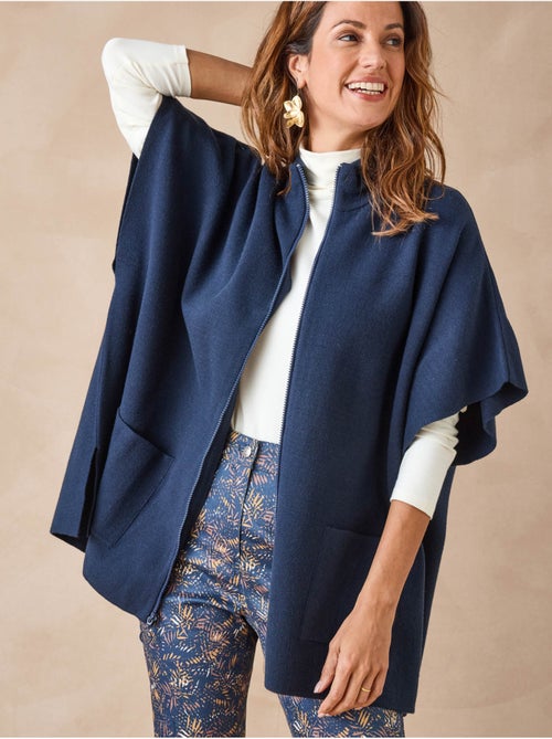 Cape zippée en maille milano - DAXON - Kiabi