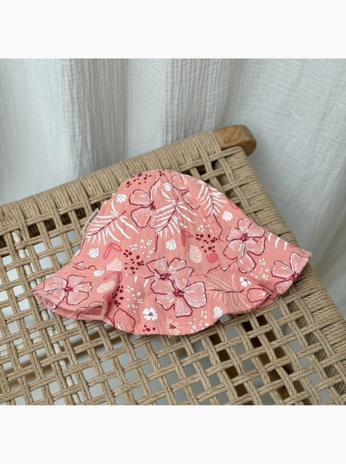 Capeline bébé en gaze de coton Santa Giulia - Kiabi