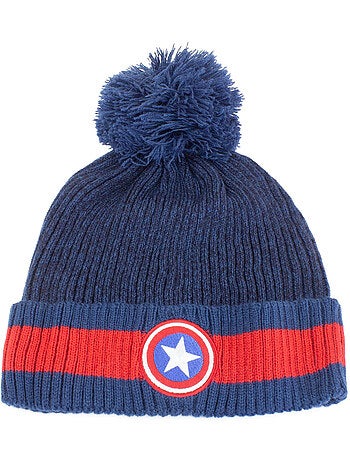 Capitaine Amérique - Bonnet motif/style logo