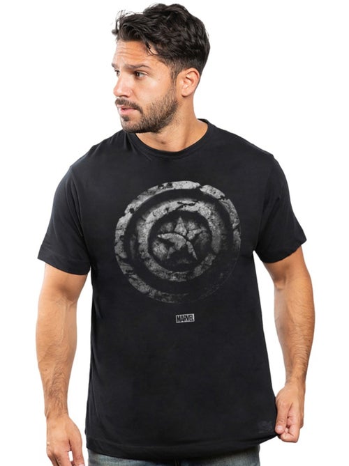 Capitaine Amérique - T-shirt BRICK SHIELD - Kiabi