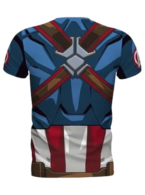 Capitaine Amérique - T-shirt motif/style logo - Kiabi