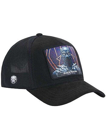 Capslab - Casquette trucker motif Black Panther (Black Panther)