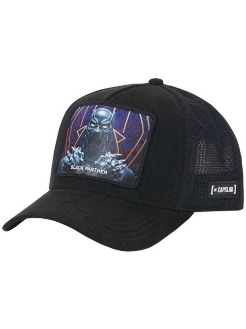 Capslab - Casquette trucker motif Black Panther (Black Panther) - Kiabi