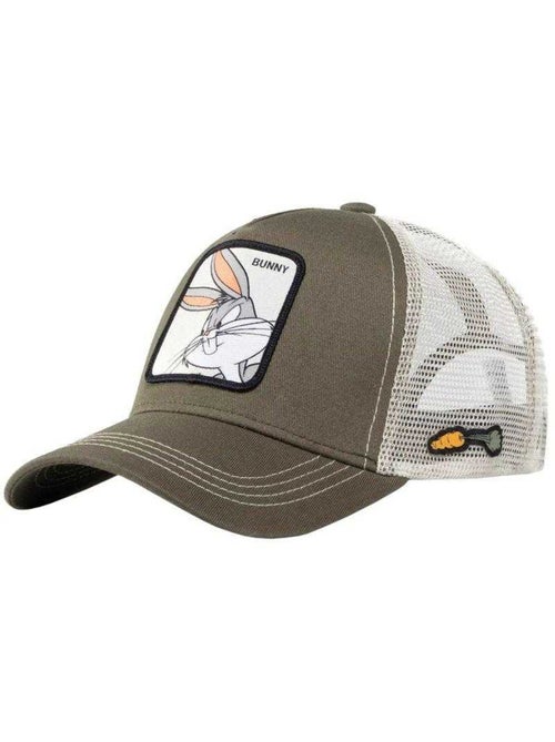 Capslab - Casquette trucker motif Bugs Bunny motif/style Looney Tunes (Bugs Bunny) - Kiabi