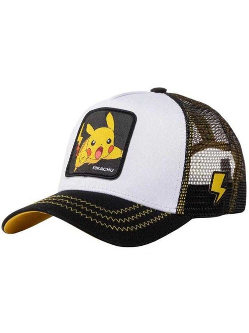 Capslab - Casquette trucker motif Pikachu motif/style bicolore POKEMON (Pikachu) - Kiabi