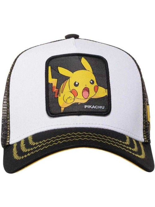 Capslab - Casquette trucker motif Pikachu motif/style bicolore POKEMON (Pikachu) - Kiabi