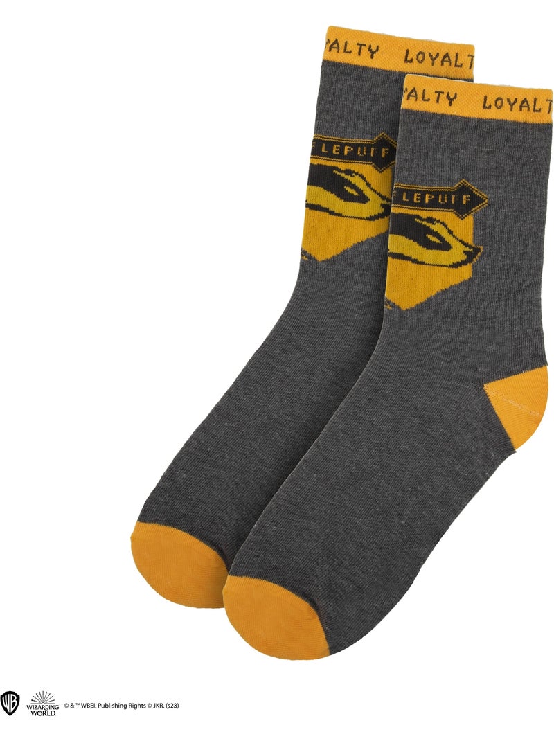 Capsule de Noël avec Chaussettes Poufsouffle - Harry Potter Jaune - Kiabi