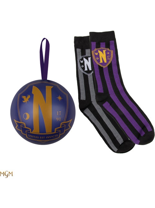 Capsule de Noël Chaussettes Académie Nevermore - Mercredi - Kiabi