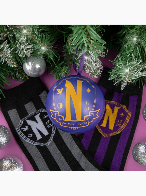 Capsule de Noël Chaussettes Académie Nevermore - Mercredi - Kiabi