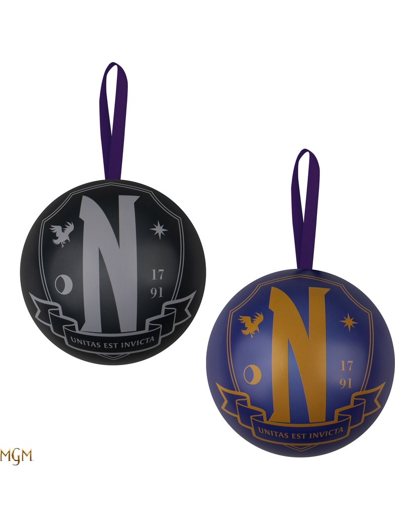 Capsule de Noël Chaussettes Académie Nevermore - Mercredi Violet - Kiabi