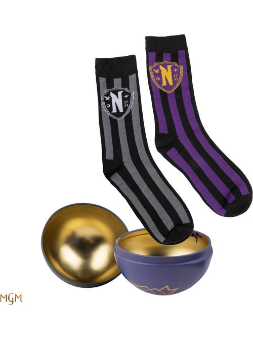 Capsule de Noël Chaussettes Académie Nevermore - Mercredi - Kiabi