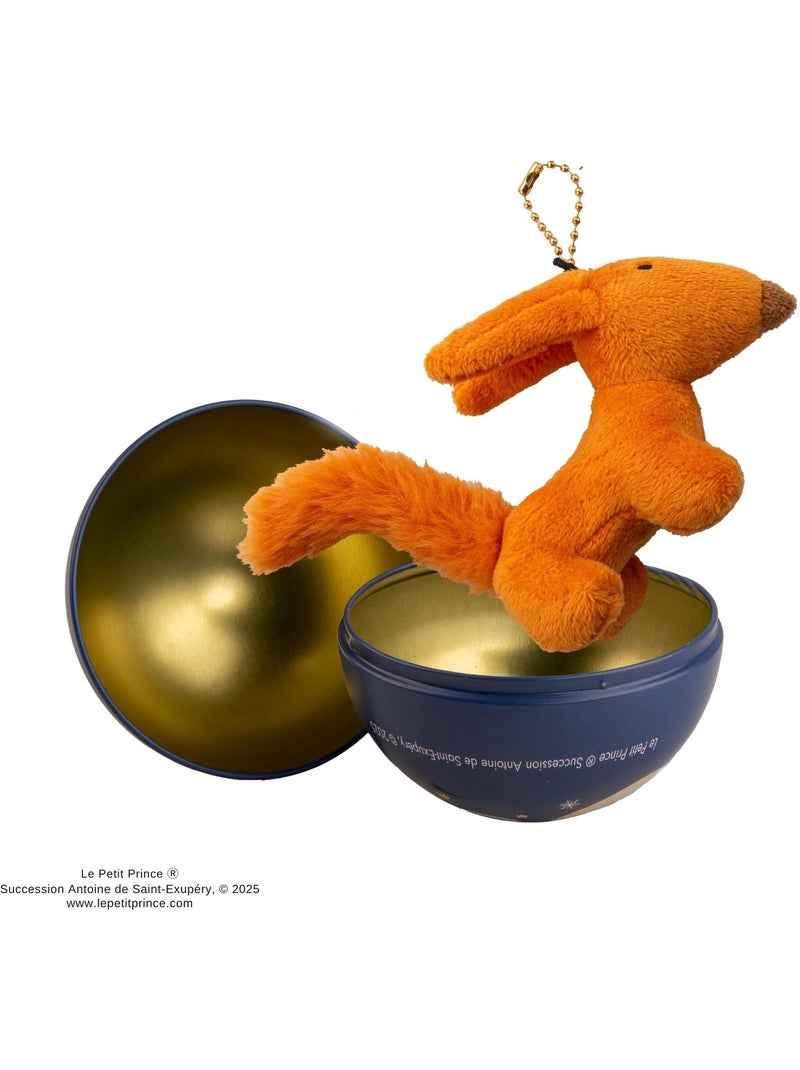Capsule de Noël Porte-clés Peluche Le Renard - Le Petit Prince Bleu - Kiabi