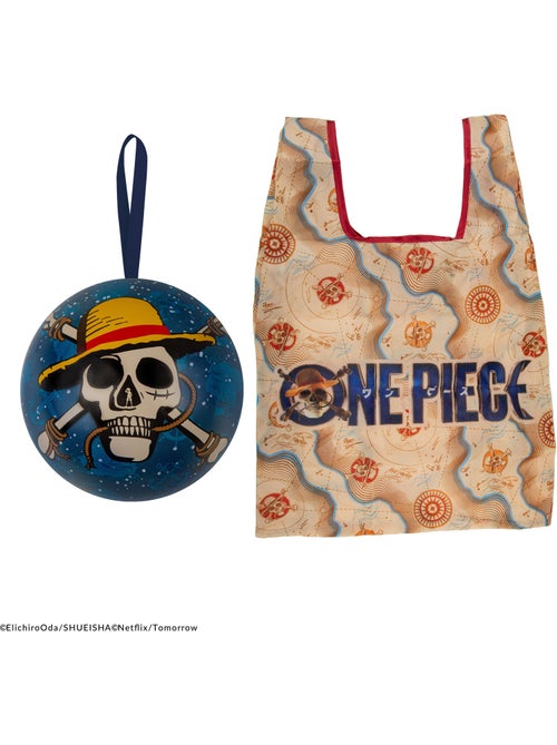 Capsule de Noël Sac Shopping Carte de Grand Line - One Piece - Kiabi