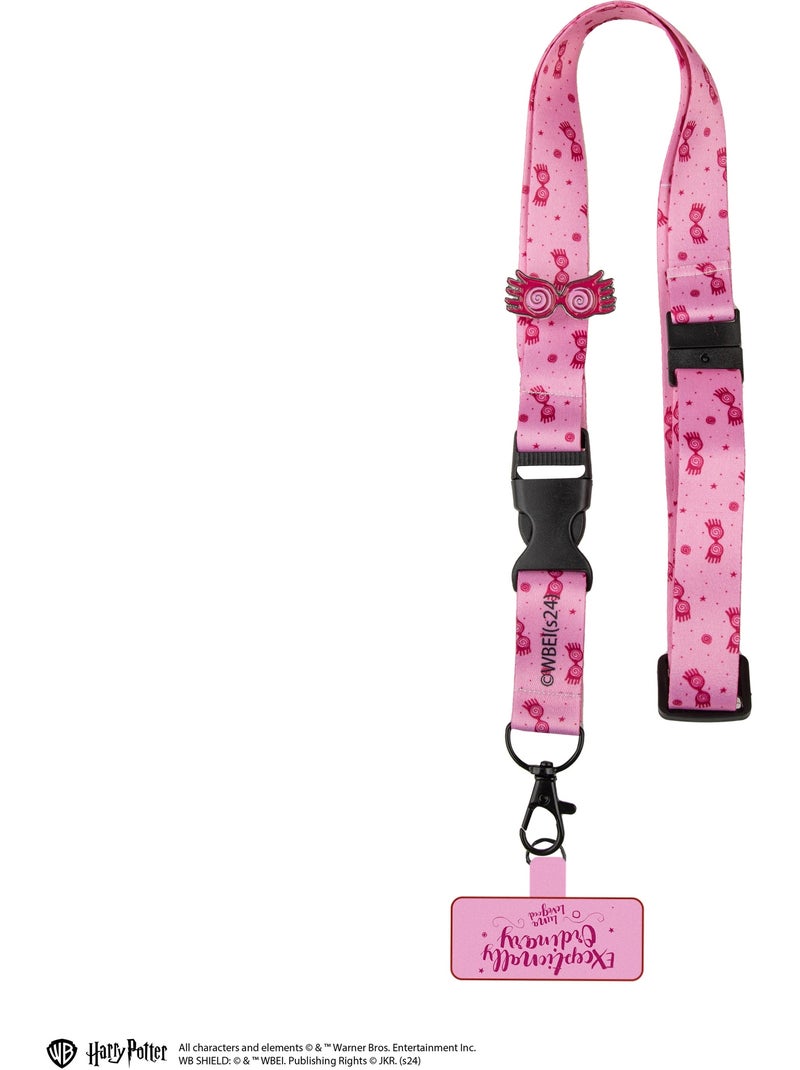 Capsule de Noël Tour de Cou & Pin's Luna Lovegood - Harry Potter Rose - Kiabi