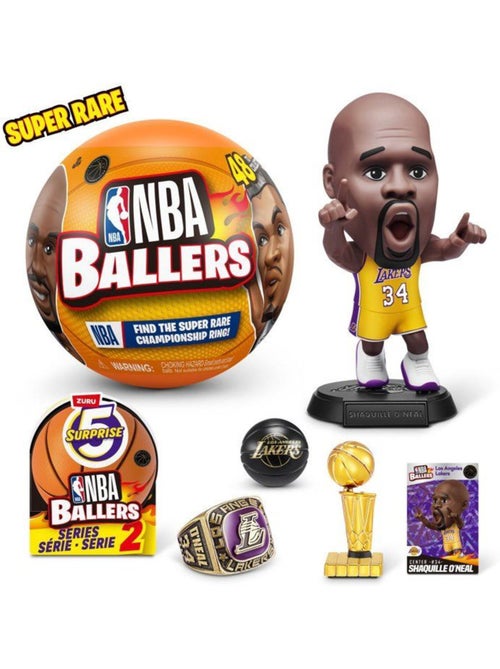 Capsule surprise - figurine - zuru - nba ballers s2 - modèle aléatoire - dès 3 ans - Kiabi