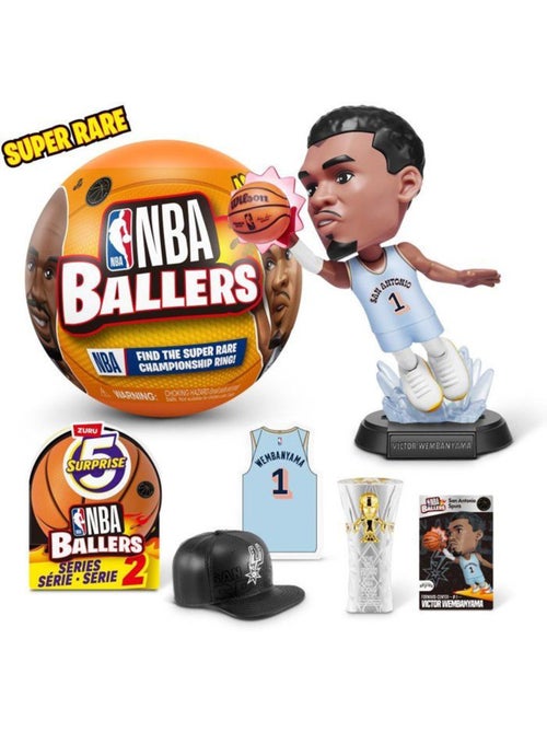 Capsule surprise - figurine - zuru - nba ballers s2 - modèle aléatoire - dès 3 ans - Kiabi