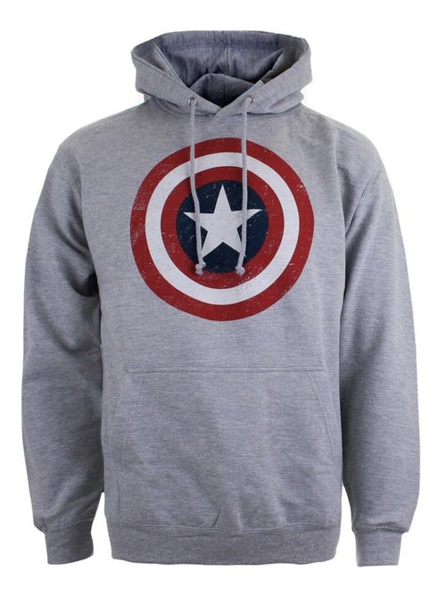 Captain America - Sweat à capuche - Kiabi