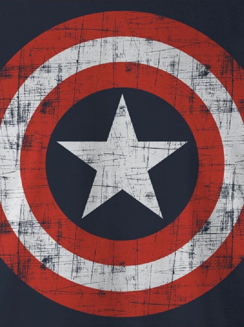 Captain America - T-shirt motif/style logo - Kiabi Captain America - T-shirt motif/style logo - Kiabi