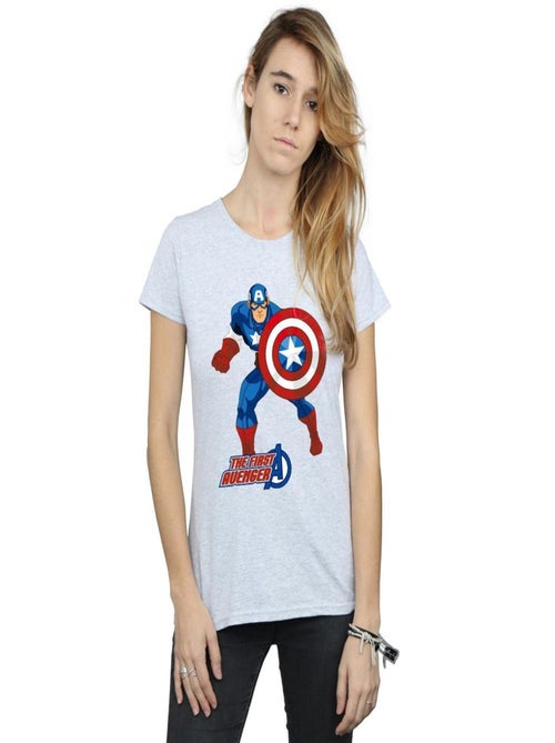 Captain America - T-shirt THE FIRST AVENGER - Kiabi