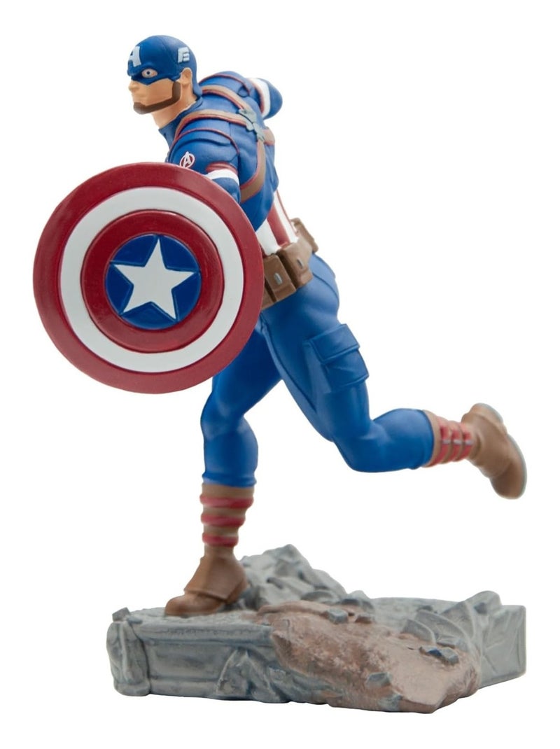 Captain America Figurine Marvel Bleu - Kiabi
